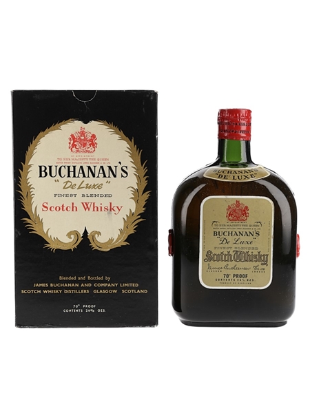 Buchanan's De Luxe Spring Cap Bottled 1950s-1960s 75.7cl / 40%