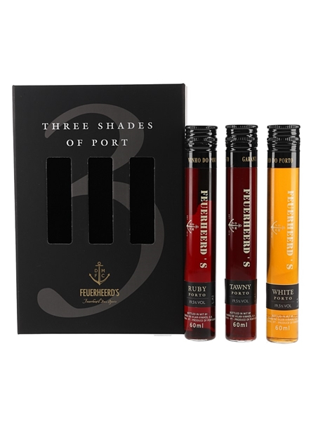 Feuerheerd's Three Shades Of Port  3 x 6cl / 19.5%