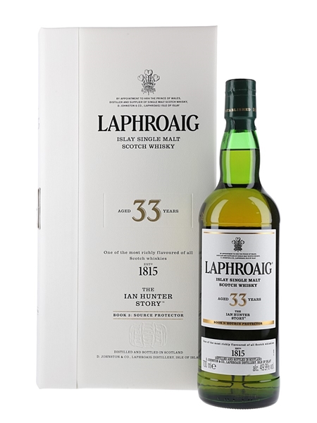 Laphroaig 33 Year Old The Ian Hunter Story - Book 3: Source Protector 70cl / 49.9%