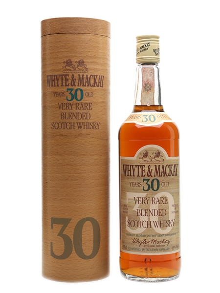 Whyte & Mackay 30 Year Old - Lot 13317 - Buy/Sell Blended Whisky