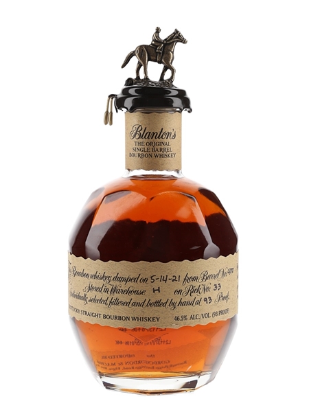 Blanton's Original Single Barrel No. 400 Bottled 2021 70cl / 46.5%