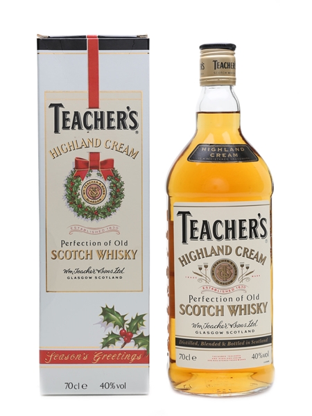 Teacher's Highland Cream Season's Greetings 70cl / 40%