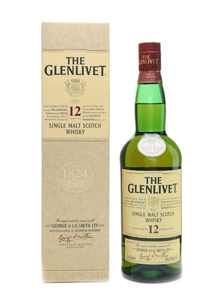 Glenlivet 12 Year Old Old Presentation 70cl / 40%