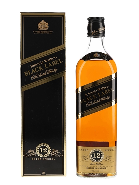 Johnnie Walker Black Label 12 Year Old Bottled 1990s 70cl / 40%