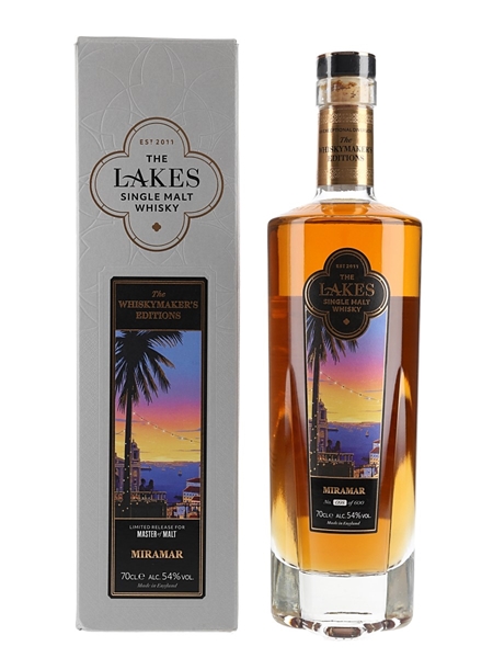 Lakes Single Malt The Whisky Maker's Editions Miramar - Master Of Malt 70cl / 54%