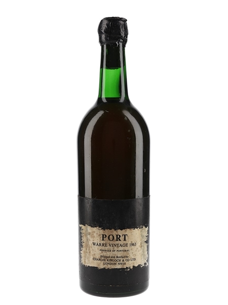 Warre's 1963 Vintage Port  75cl / 20%