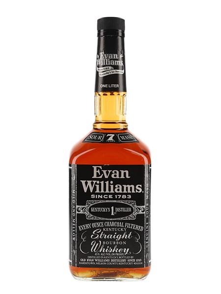 Evan Williams 7 Year Old - Sour Mash Bottled 1990s 100cl / 45%