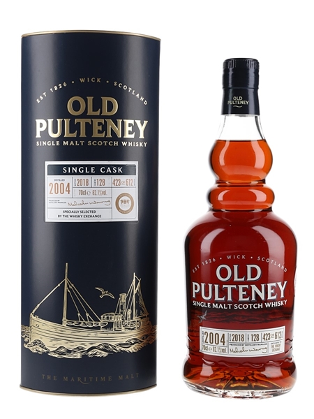 Old Pulteney 2004 Single Cask 128 Bottled 2018 - The Whisky Exchange 70cl / 62.1%