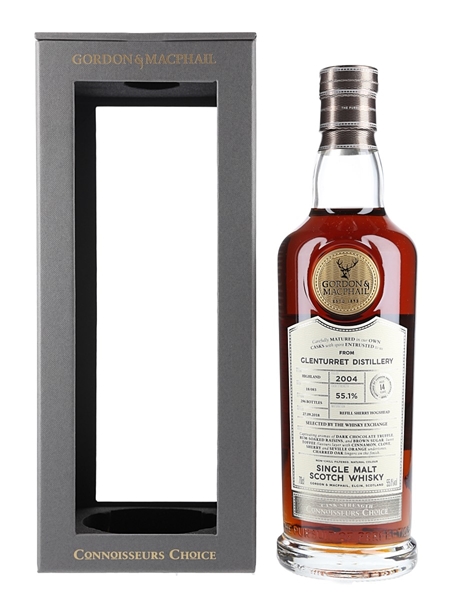 Glenturret 2004 14 Year Old Bottled 2018 - Connoisseurs Choice 70cl / 55.1%