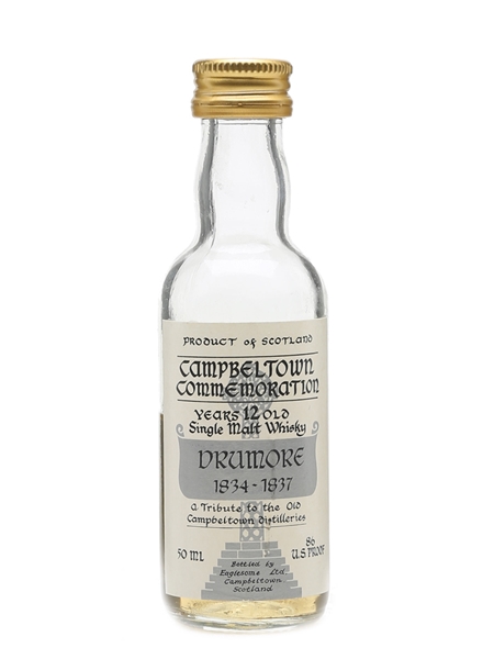 Campbeltown Commemoration 12 Year Old Drumore 1834 - 1837 5cl / 43%