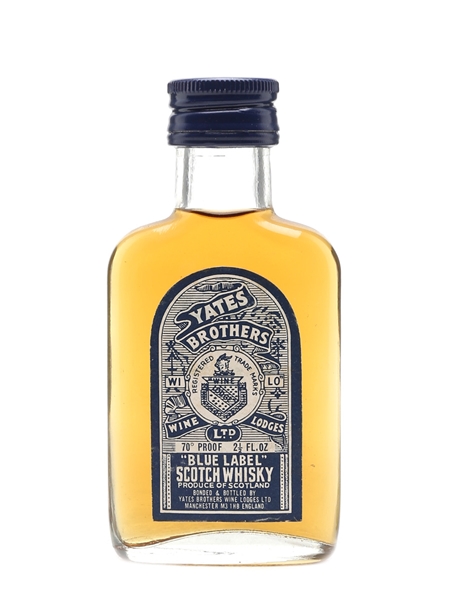 Yates Brothers Blue Label Bottled 1970s 7cl / 40%