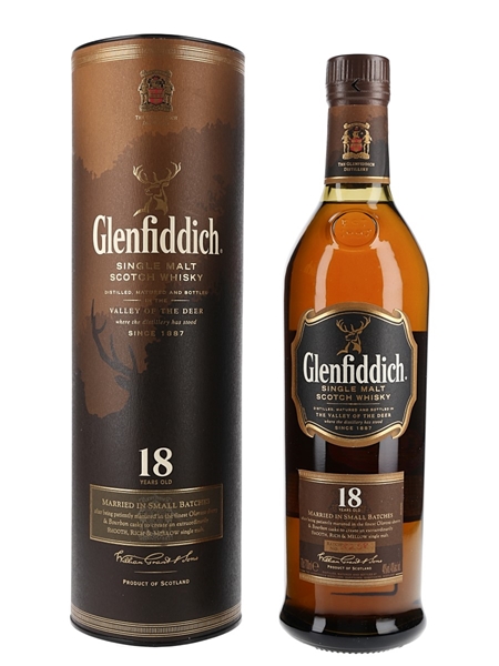 Glenfiddich 18 Year Old Batch Number 3258 70cl / 40%