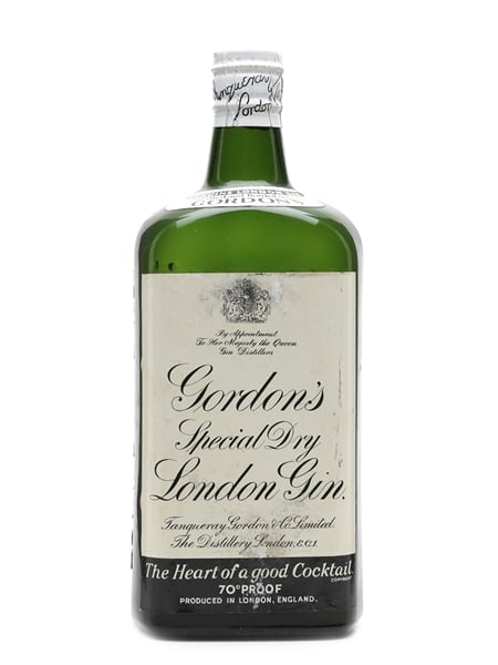 Gordon's Special Dry London Gin Bottled 1950s - Spring Cap 75cl / 40%