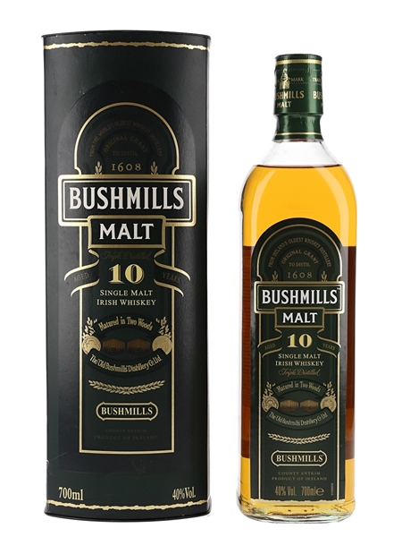 Bushmills 10 Year Old  70cl / 40%