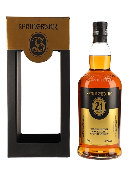 Springbank 21 Year Old Limited Edition Bottled 2017 70cl / 46%