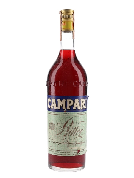 Campari Bitter Bottled 1970s - Spain 100cl / 25%