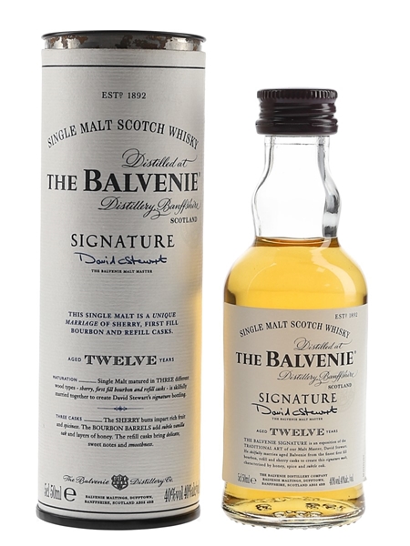 Balvenie 12 Year Old Signature  5cl / 40%