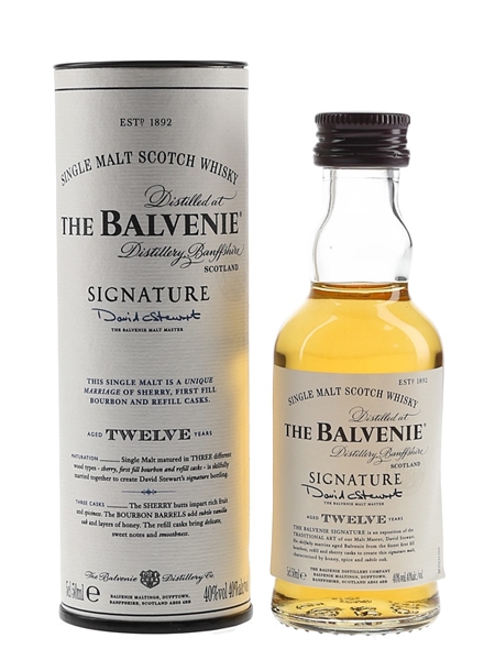 Balvenie 12 Year Old Signature  5cl / 40%