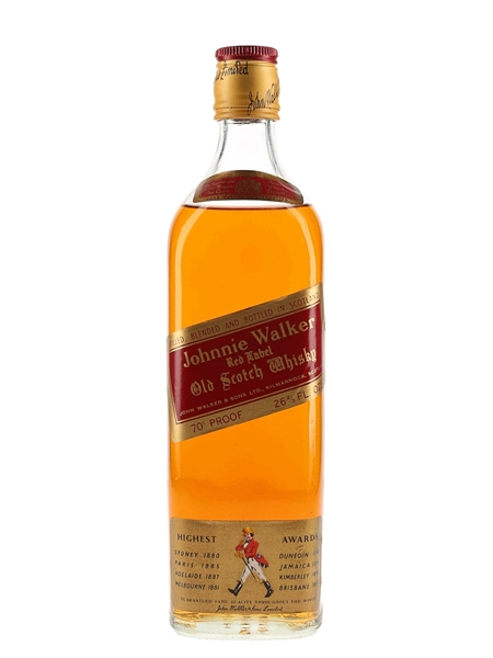 Johnnie Walker Red Label Bottled 1970s 75.7cl / 40%