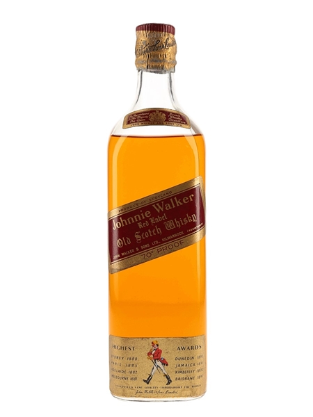 Johnnie Walker Red Label Bottled 1960s 75cl / 40%