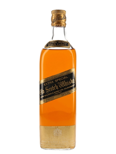 Johnnie Walker Black Label Extra Special Bottled 1960s 75.7cl / 40%