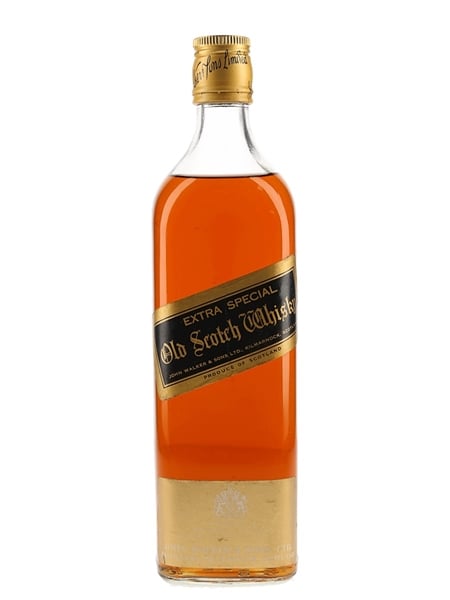 Johnnie Walker Black Label Extra Special Bottled 1970s 75.7cl / 40%