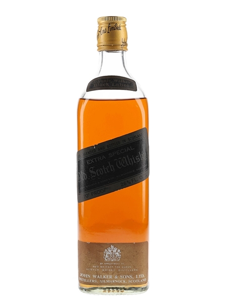 Johnnie Walker Black Label Extra Special Bottled 1970s 75.7cl / 40%