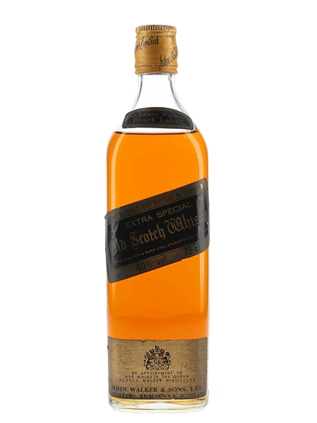 Johnnie Walker Black Label Bottled 1980s 75cl / 40%