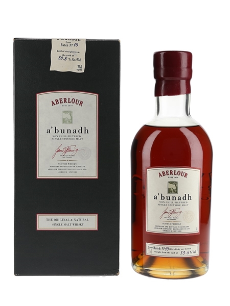 Aberlour A'bunadh Batch 10  70cl / 59.8%