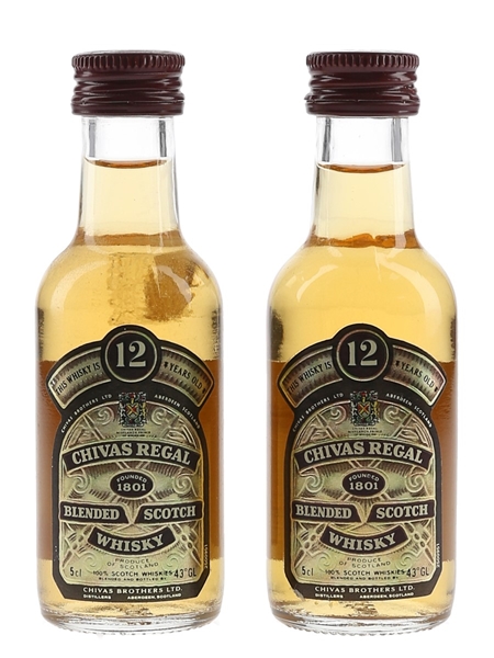 Chivas Regal 12 Year Old  2 x 5cl / 43%