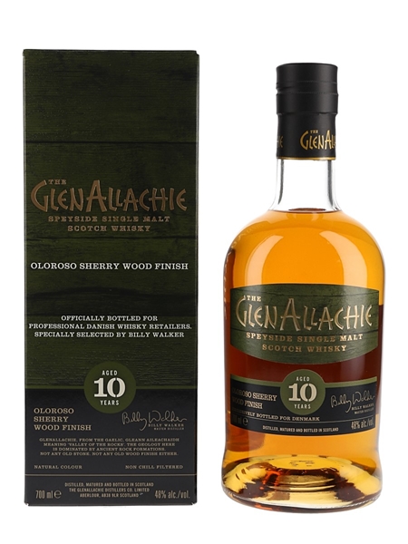 Glenallachie 10 Year Old Bottled 2019 - Denmark 70cl / 48%