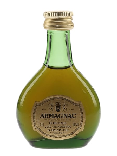 Les Vignerons Armagnac Hors D'Age  3cl / 40%