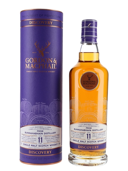 Bunnahabhain 11 Year Old Discovery Bottled 2021 - Gordon & MacPhail 70cl / 43%