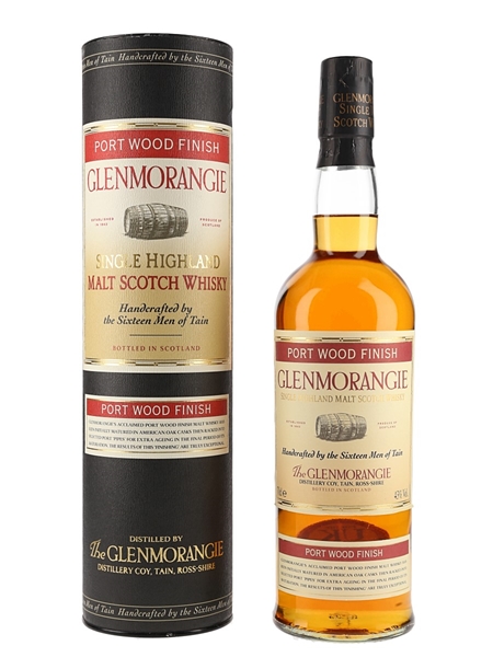 Glenmorangie Port Wood Finish Bottled 1990s 70cl / 43%