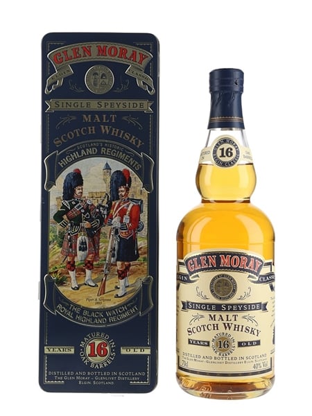 Glen Moray 16 Year Old Scotland's Historic Highland Regiments 70cl / 40%