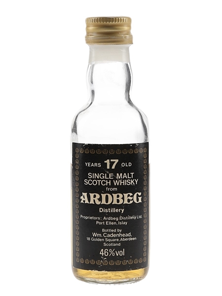 Ardbeg 17 Year Old Bottled 1980s - Cadenhead's 5cl / 46%