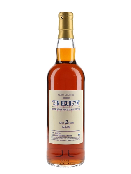 Bruichladdich 2004 12 Year Old Ein Bechgyn Bottled 2016 - Private Cask Bottling 70cl / 63.9%