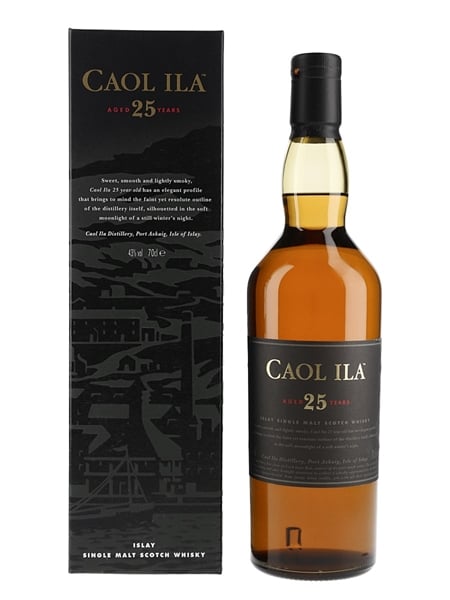 Caol Ila 25 Year Old  70cl / 43%