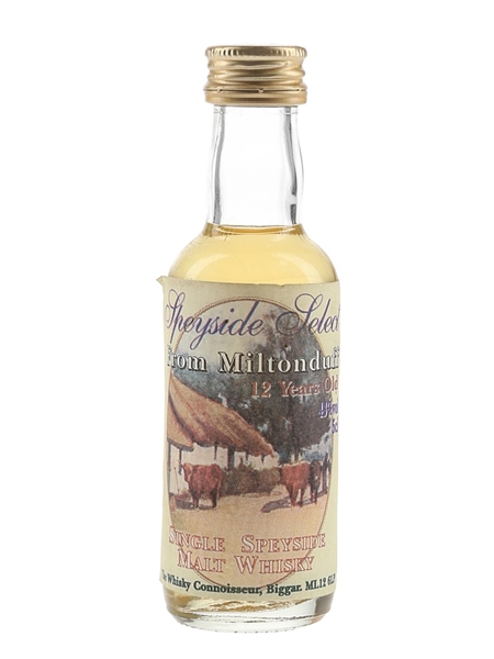 Miltonduff 12 Year Old Whisky Connoisseur 5cl / 43%