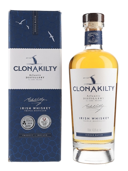 Clonakilty Single Batch Irish Whiskey  70cl / 43.6%