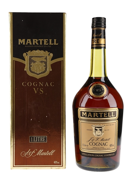 Martell VS Bottled 1980s -Duty Free 100cl / 40%