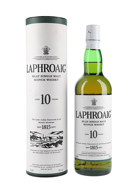 Laphroaig 10 Year Old  70cl / 40%