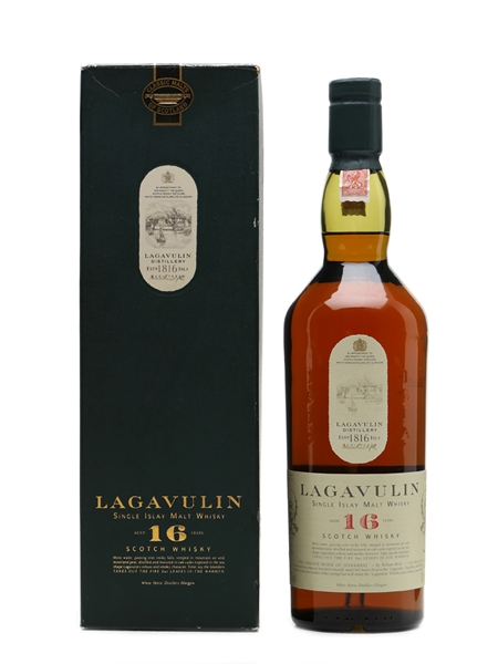 Lagavulin 16 Year Old Bottled 1990s - White Horse Distillers 70cl