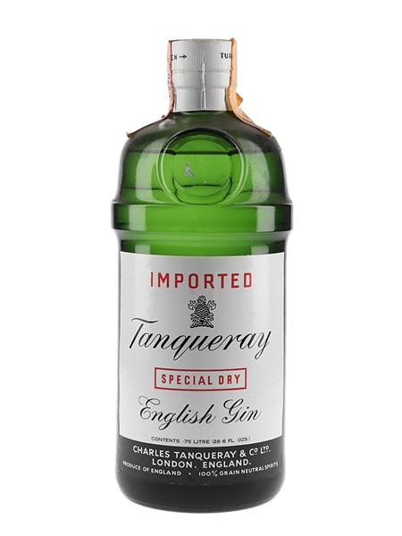 Tanqueray Special Dry Gin Bottled 1960s 75.5cl