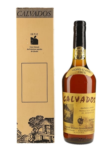 Breton Esnault Calvados 1975 Hors D'Age  70cl / 40%