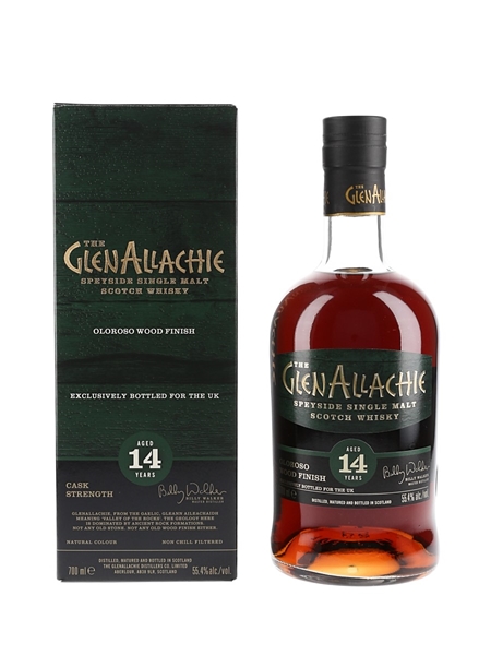 Glenallachie 14 Year Old Oloroso Wood Finish UK Exclusive 70cl / 55.4%