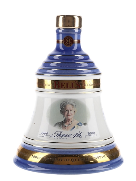 Bell's Ceramic Decanter The Queen Mother's 100th Birthday 70cl / 40%