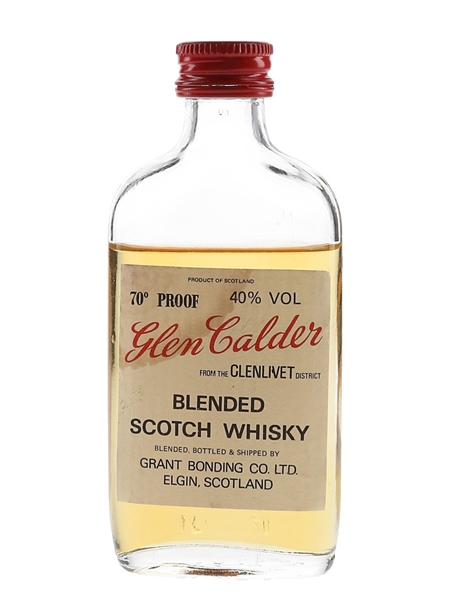 Glen Calder 70 Proof Bottled 1970s-1980s 5cl / 40%