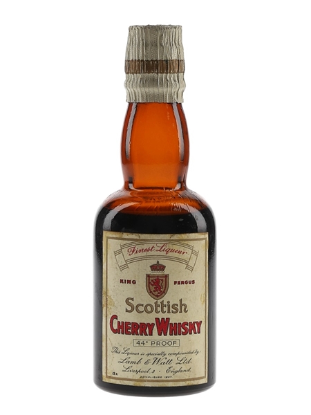 Lamb & Watt Scottish Cherry Whisky Bottled 1950s-1960s 5cl / 25%