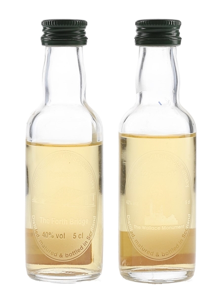 The Forth Bridge & The Wallace Monument  2 x 5cl / 40%